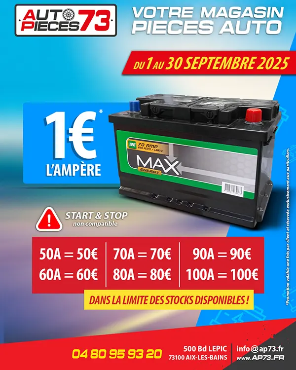 Notre promotion en cours